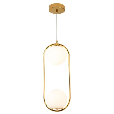 Lampa wisząca złota COSTA DUO DP0002-2 gold - Step Into Design